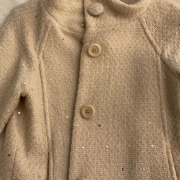 Women Coat, Small, Cream, Japanese Brand United Arrows - Picture 14 of 14